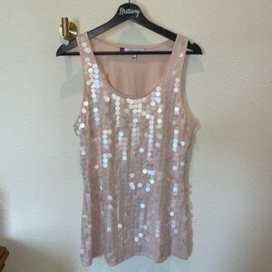 Jennifer Lopez Sequined Tank Top